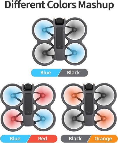 3032S Propellers Blade for DJI Avata 2 Drone Accessories,Propellers Replacement Blades Prop with Screwdriver for Avata 2 1 Pair/ 2Pairs (2 Pairs x Red) in Saudi Arabia