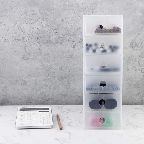 وحدة أدراج صغيرة من بولاند، مجموعة أدراج تنظيم تخزين مدمجة للمنزل، الحمام، المكتب، سطح الطاولة، المكتب in Kuwait