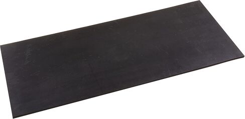 لوح مطاطي، EPDM، عرض المطاط 10 بوصة، طول المطاط 2 قدم، سمك المطاط 1/4 بوصة، 60 أمبير، دعم عادي in Kuwait