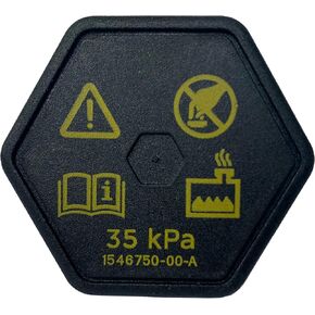 Radiator Coolant tank Cap for Ford Focus Mustang Fusion Escape Fiesta F150 C-Max Mondeo Bronco Edge Ranger Expedition Explorer Transit Renegade Forester Taurus EcoSport & Lincoln Aviator MKZ MKC MKX