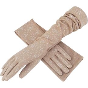 Full Finger Sun Protection Driving Gloves for Summer Women Men Outdoor Nonslip Breathable Touchscreen Gloves