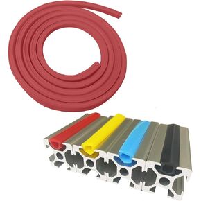 10Meters T Slot Aluminum Profile Flat Seal Slot Cover,Dust Protection Soft Cover Seal Strip for 2020 Series/1010 Series 6mm Slot Aluminum Extrustion Profile in Kuwait