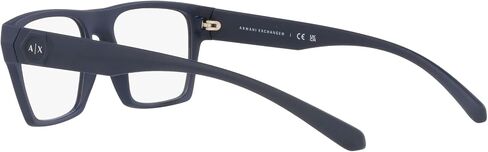 Armani Exchange Men's Ax3097f Low Bridge Fit Square Prescription Eyewear Frames in Saudi Arabia