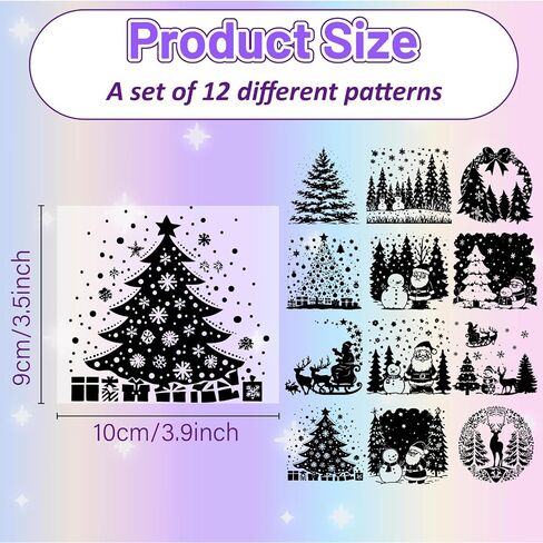 CREATCABIN 12Pcs Fairy Angel Silhouettes Mason Jar Decor Mushroom Laser Cut Cardboard Scrapbook Cutouts Die Cuts PVC for DIY Crafting Lantern Jars Wall Painting Window Glass 3.9x3.5Inch-No Sticker in Saudi Arabia