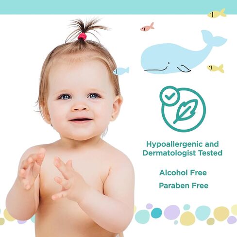 Little Me Baby Wipes Fragrance Free – Gentle Formula, Sensitive Skin, Hypoallergenic, Paraben-Free, Alcohol-Free and 3X Cleaning Power – 720 Count in Saudi Arabia
