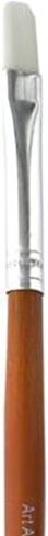 White Nylon Bristle Long Handle Filbert #12 Paint Brush with Wood Handle - Paint Brushes for Acrylic Paint, Oil or Watercolor Paint - Face Paint Application, Nail Art in Kuwait