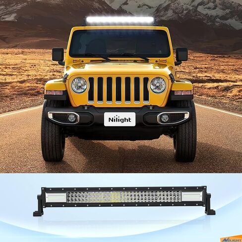 Nilight 2 قطعة قاعدة تركيب بين قوسين مجموعات شرائح عالمية لشريط إضاءة LED، ضمان لمدة عامين، الموديل: 90035B in Kuwait