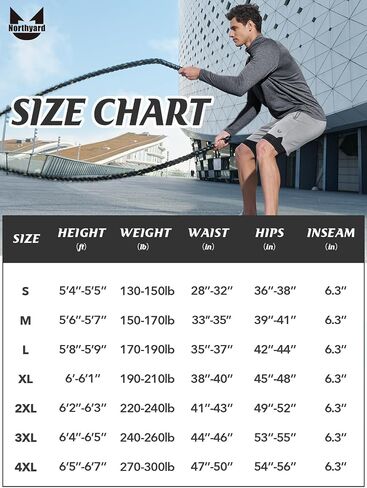NORTHYARD Men's Mesh 2 in 1 Workout Running Shorts 7" Athletic Gym Shorts with Liner and Phone Pockets in Saudi Arabia