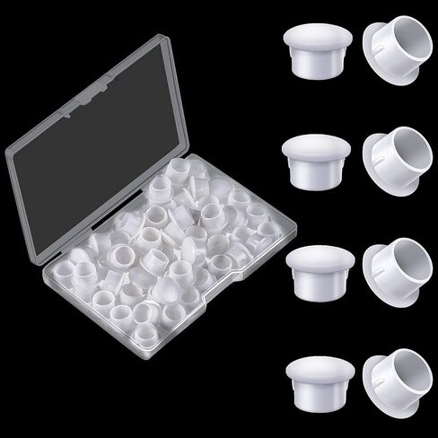 Jetec 150 Pieces 10mm (3/8") Plastic Plugs for Holes Hole Plugs Screw Hole Pugs for Door Screw Chair Cabinet Cupboard Shelf in Saudi Arabia