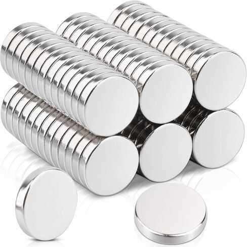 Neodymium Magnets, 0.39x0.08 inch Magnets for Industrial, Round Rare Earth Magnets 80 Pcs in Saudi Arabia