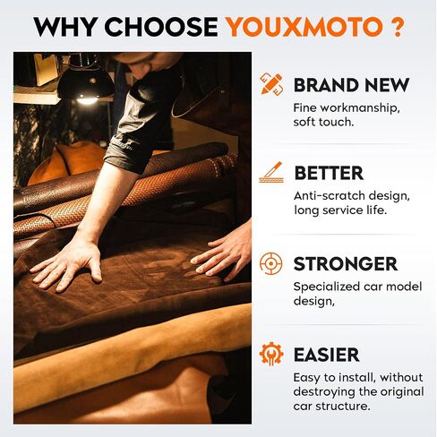 Youxmoto Center Console Lid 2007-2014 Fit for Chevy Silverado 1500 2500 3500/Suburban/Avalanche, Armrest Cover Fit for GMC Sierra 2008 2009 2010 2011 2012 2013, Only fits Full Central Floor Consoles in Saudi Arabia