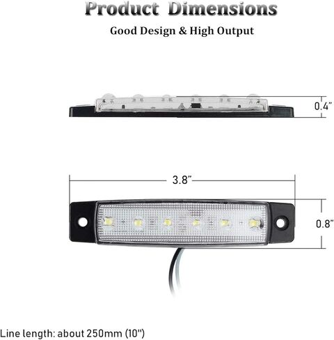PSEQT LED أضواء الملاحة قارب القوس الصارم الأحمر الأخضر البحرية قطاع ضوء مقاوم للماء لليخوت قوارب الكاياك الصيد عائم المراكب الشراعية باس قارب سفينة تيار مستمر 12 فولت-24 فولت in Kuwait