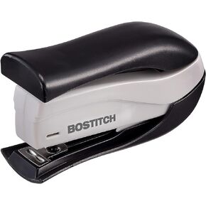 Bostitch Office inSHAPE15 Stapler - One Finger, No Effort, Spring Powered Stapler - Assorted Colors, No Color Choice (1450)