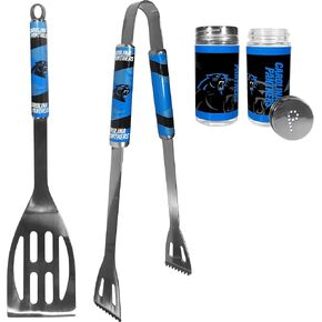 NFL Siskiyou Sports Fan Shop Carolina Panthers 2pc BBQ Set with Tailgate Salt & Pepper Shakers One Size Team Color