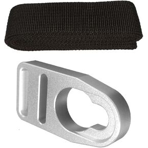 Aluminum Alloy Kayak Accessories (Snaps+Straps) Kayak Seat Repair Kit Compatible with Ocean Kayak, Lifetime Kayaks, Pescador Kayaks, Emotion Kayaks, Perception Kayaks (2 Sets)