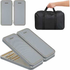 Professional Wooden Incline Board For Calf Stretch, Squat Wedge And Physical Therapy Equipment, Adjustable 6-Level Incline Board, Additional Design Can Be Separated And Combined For Easy Carrying