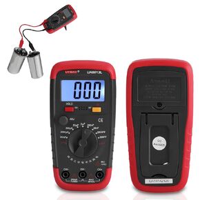 Capacitor Tester, UYIGAO Digital Battery Powered Capacitan Capacitor Meter Tester 6013L LCD Display