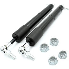 HD Switch -2 Pack- Steering Control Damper Gas Shock Absorber w/Locknuts fits Scag 461090, 481718 Tiger Cub Turf Tiger w/Dust Shield Protectors & Locknuts