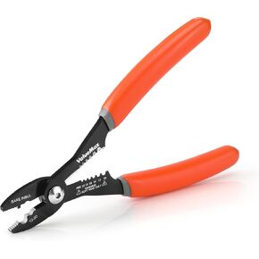 Valuemax 4-in-1 Wire Stripper Tool, Wire Stripper, Wire Cutters, Wire Crimping Tool, Multifuntional Electrician Pliers for Clamping, Stripping, Cutting, Crimping, 10-20 AWG