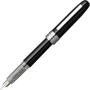 Platinum Fountain Pen, Plaisir Fine Nib, Black (PGB-1000-#1-F)