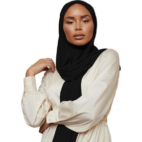 VOILE CHIC Luxury Chiffon Hijab Scarf for Women - Made in Turkey - Islamic Head Scarf Wrap for Muslim