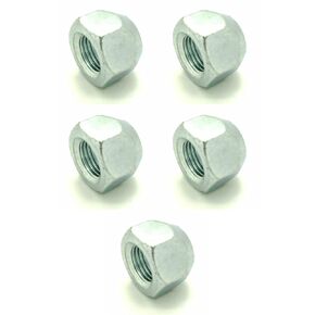 Twenty (20) 7/16-20 Zinc Plated Open End Acorn Lug Nuts | 3/4" Hex (BCP1075)