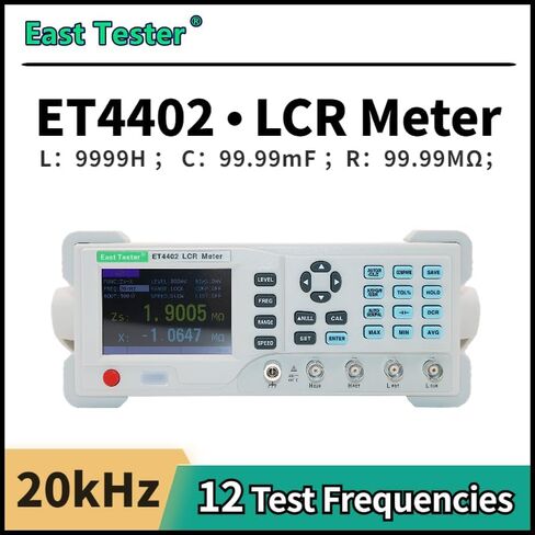East Tester Desktop Electric Bridge ET4401/2/10 Resistance Impedance Capacitance Inductance Measure Instrument Digital LCR Meter (ET4410) in Saudi Arabia