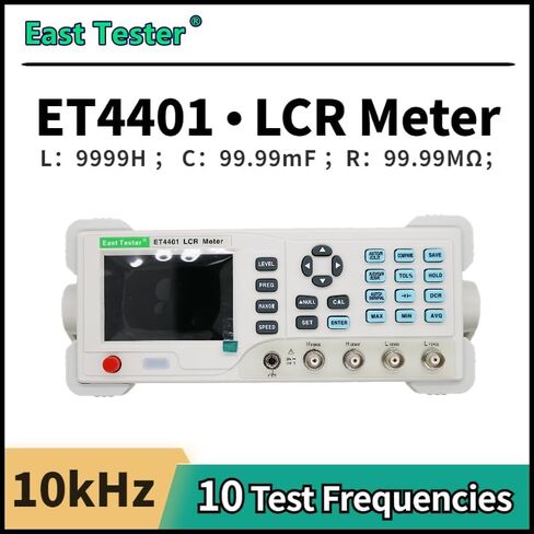 East Tester Desktop Electric Bridge ET4401/2/10 Resistance Impedance Capacitance Inductance Measure Instrument Digital LCR Meter (ET4410) in Saudi Arabia