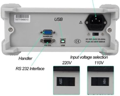 East Tester Desktop Electric Bridge ET4401/2/10 Resistance Impedance Capacitance Inductance Measure Instrument Digital LCR Meter (ET4410) in Saudi Arabia