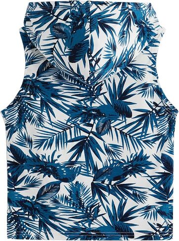 Milumia Boy's Casual Sleeveless Hooded School Workout Basic Comfy Tank Top in Saudi Arabia