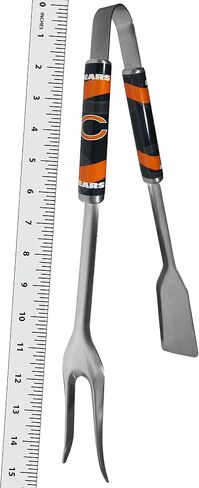 Siskiyou Sports NFL Chicago Bears Unisex 3 in 1 BBQ Tool and Season Shaker, Team Colors, One Size in Saudi Arabia