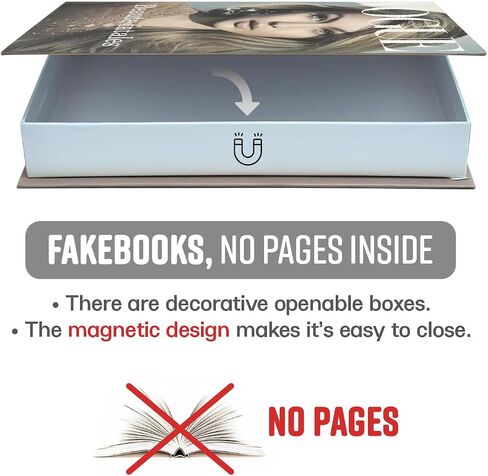 Chic Faux Book Set for Stylish Home Decor - Preppy Aesthetic Collection in Saudi Arabia