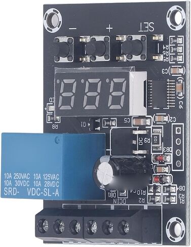 Fockety Voltage Upper Lower Limit Detection Module, Voltage Relay Module 12A Maximum Contact Current Over Voltage Protection for Industrial Use (24V), Focketydzyp1wuh4q-13 in Saudi Arabia