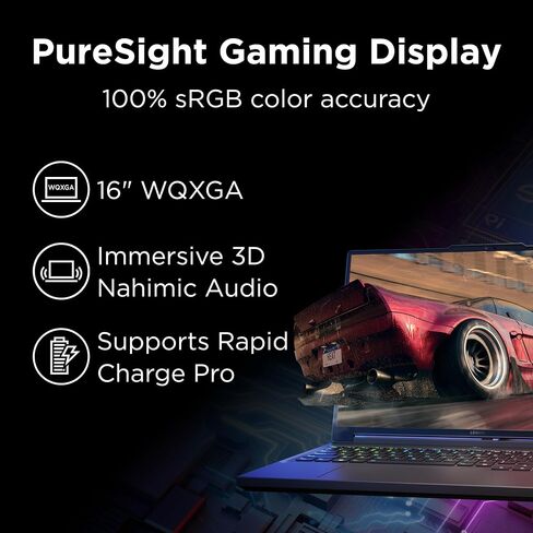 Lenovo Legion 5i، شاشة 16 بوصة، Intel Core i9، NVIDIA GeForce RTX 4070، ذاكرة الوصول العشوائي 32 جيجابايت، 512 جيجابايت SSD، 2560x1600 بكسل، منافذ USB-A وUSB-C، بطارية 6 ساعات، كاميرا مصراع الخصوصية، لونا رمادي in Saudi Arabia
