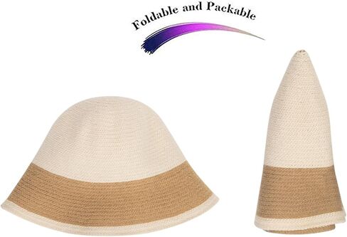 Women Winter Knit Bucket Hat - Black Vintage Warm Beanie Cap Fashion Packable Knitted Cloche Hat in Saudi Arabia