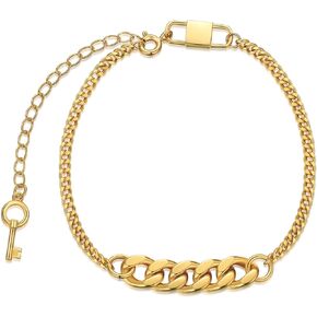Sterling Silver Chain Bracelet Jewelry Gift For Women Girls