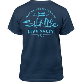 Salt Life Boys' Capture The Flag Youth Short Sleeve Classic Fit Shirt