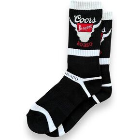 Intended for Coors Banquet Rodeo Socks – Thermal Warm Novelty Socks for Men and Women - Premium Ladies Socks