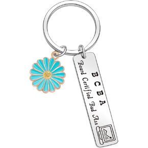 BCBA Keyring Student Of Aba Gift Aba Therapist Jewelry RBTS Gift