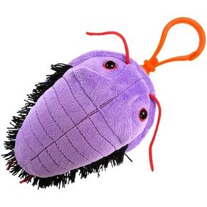 GIANTmicrobes Trilobite Plush Keychain - Learn about Fossils and Prehistoric Creatures, Unique Gift for Family, Friends, Scientists, Nature lovers and Dinosaur Fans