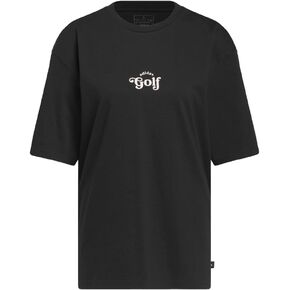 adidas Golf Women's Golf Graphic T-Shirt, Black, Large