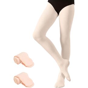 Ballet Tights for Girls Thick Dance Tights Footed Non-slip Ballet Legging Stocking for Toddler Kids