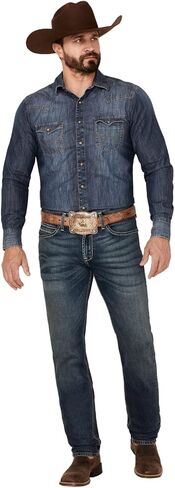 Ariat Male M8 Modern TekStretch Sebastian Slim Leg Jean Grafton 36W x 34L in Saudi Arabia