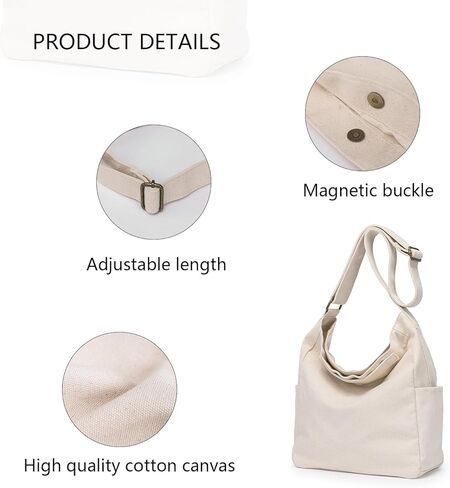 حقيبة قماش قطنية للطلاب 2020 حقيبة ساعي قماشية جديدة متوافقة تمامًا مع حقيبة كتف بسيطة كسول in Kuwait