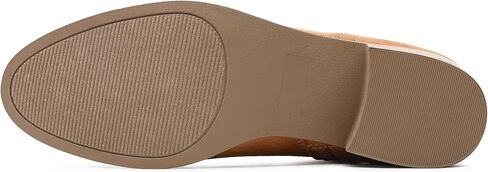 حذاء نسائي من MIXIN بتصميم تشيلسي أنيق للكاحل بكعب عريض وكعب كلاسيكي وكعب مكتنز سهل الارتداء وسحاب in Kuwait