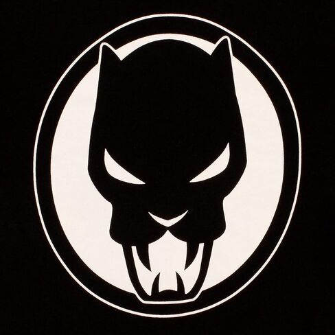 Marvel Black Panther Boys' T-Shirt Black Size 6 in Saudi Arabia