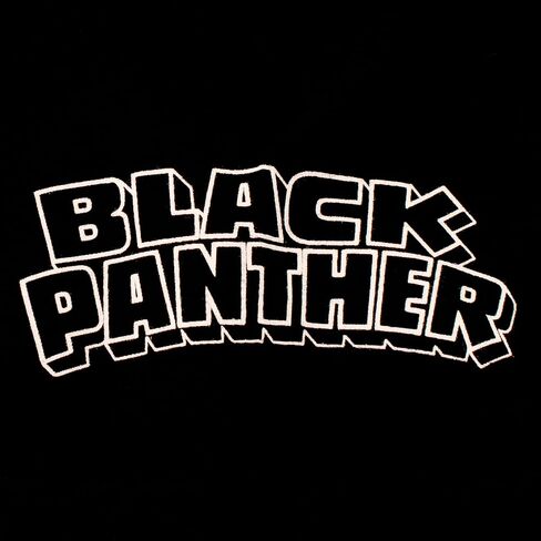 Marvel Black Panther Boys' T-Shirt Black Size 6 in Saudi Arabia