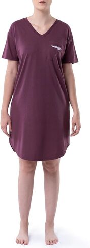 Wrangler Women's Short Sleeve V-Neck Sleepshirt in Saudi Arabia