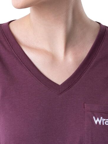 Wrangler Women's Short Sleeve V-Neck Sleepshirt in Saudi Arabia
