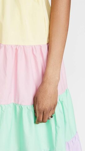English Factory Women's Colorblock Midi Dress in Saudi Arabia
